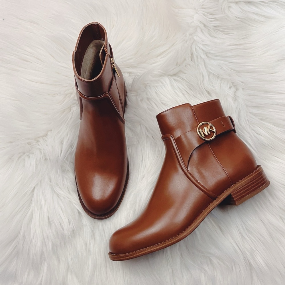 MICHAEL KORS 
Carmen Leather Ankle Boot✨brand new - Picture 4 of 10